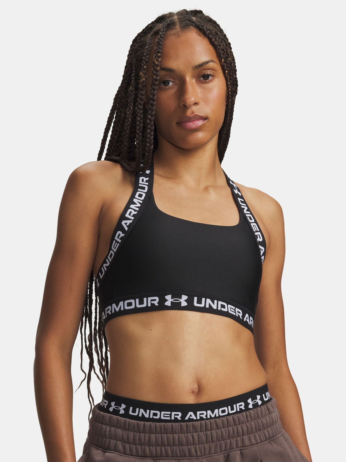 Dámská podprsenka Under Armour černá (6015178 008) L