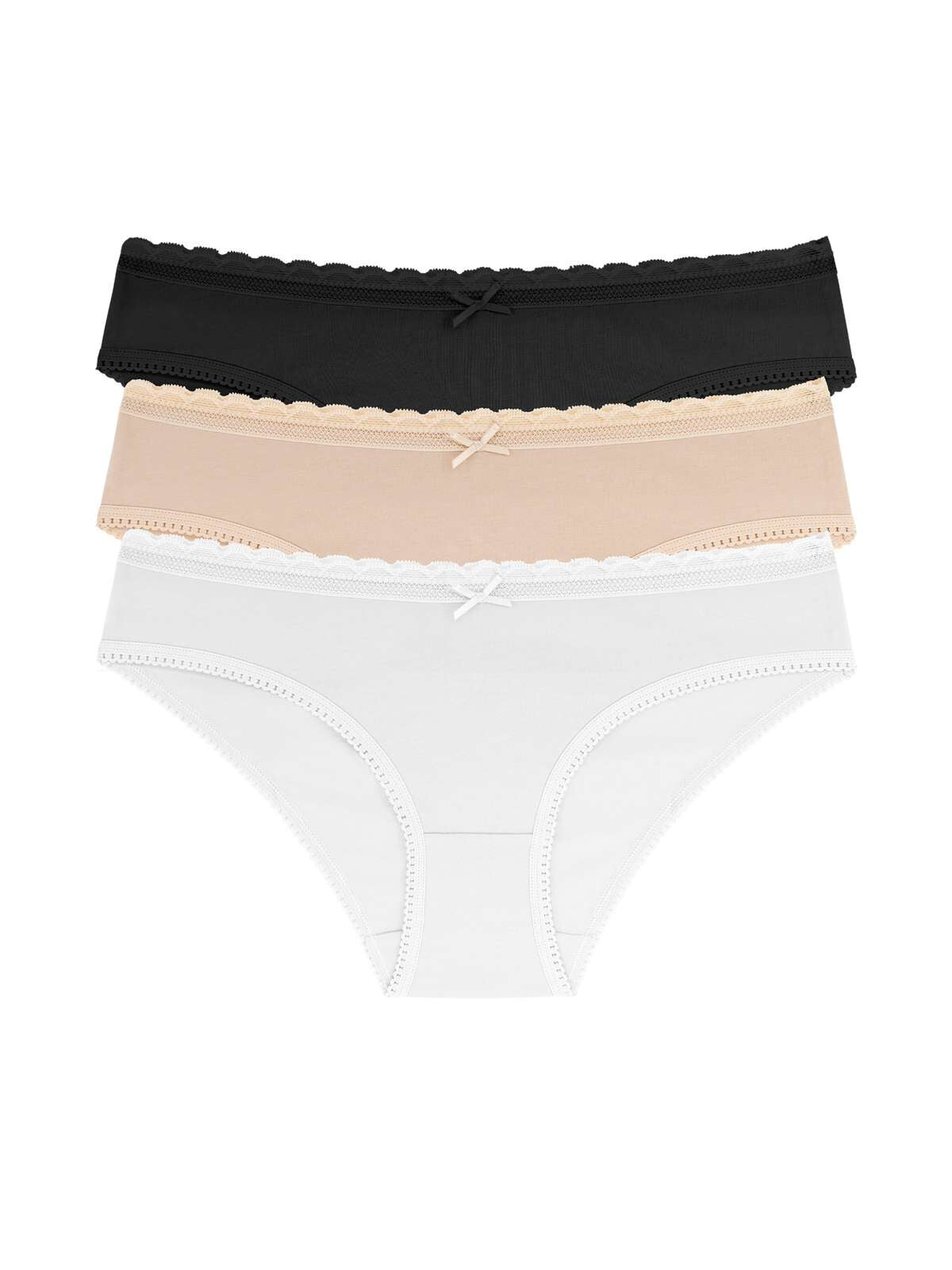 3PACK dámské kalhotky Dorina Naomi vícebarevné (D000891CO006-3X0012) M