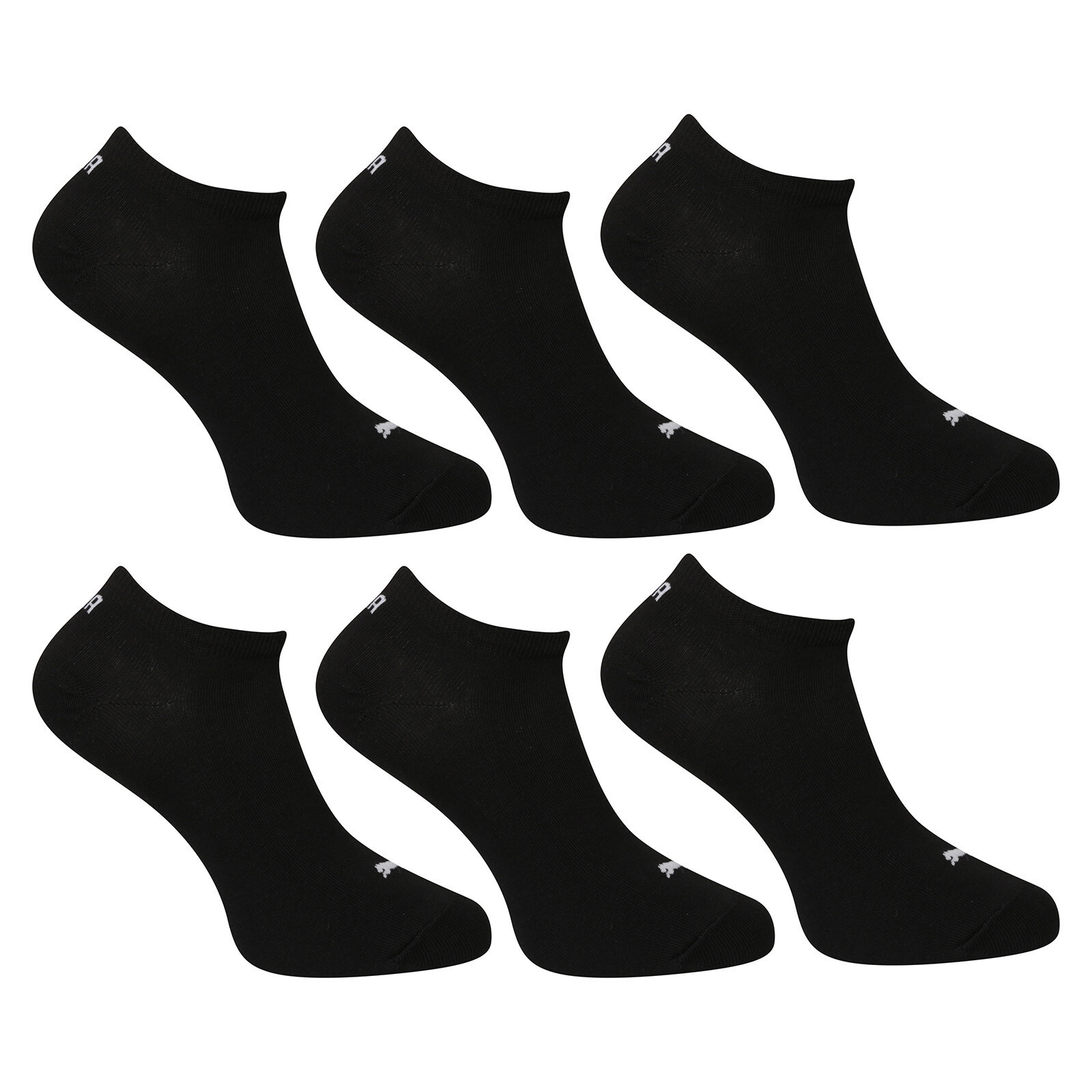 6PACK ponožky Puma nízké černé (701236166 001) L