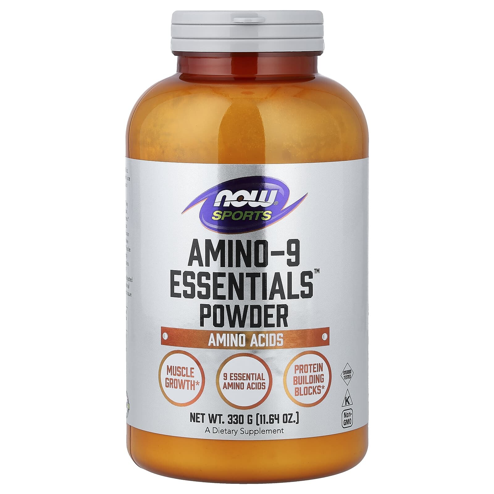 Now® Foods NOW Amino-9 Essentials, prášek, 330 g