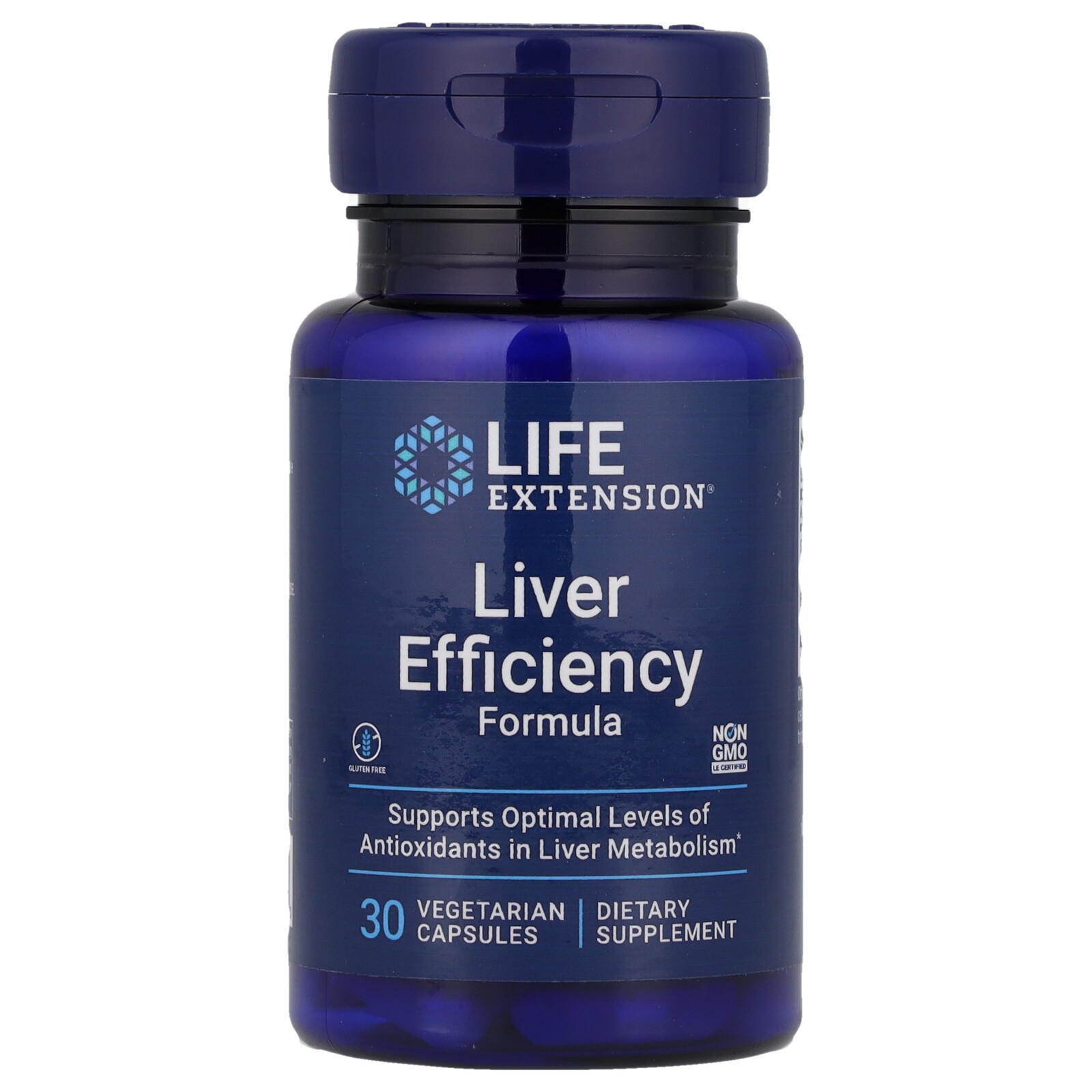 Life Extension Liver Efficiency Formula, 30 rostlinných kapslí