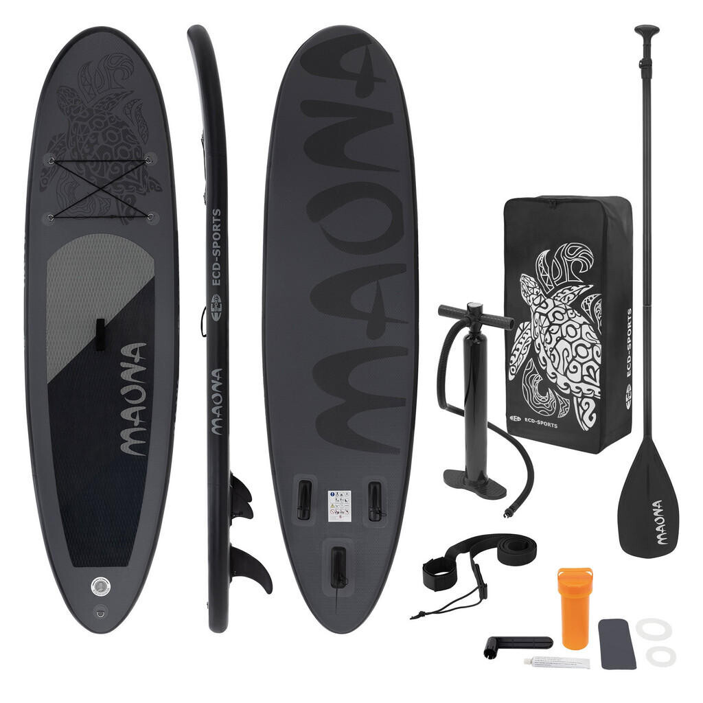 ECD-Germany STAND UP PADDLE BOARD Maona černý
