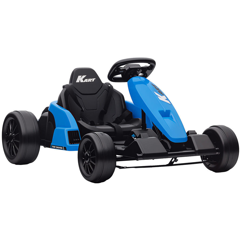 AIYAPLAY DĚTSKÝ ELEKTRICKÝ GOKART 24 V 6–18 km/h Nastavitelná sedačka