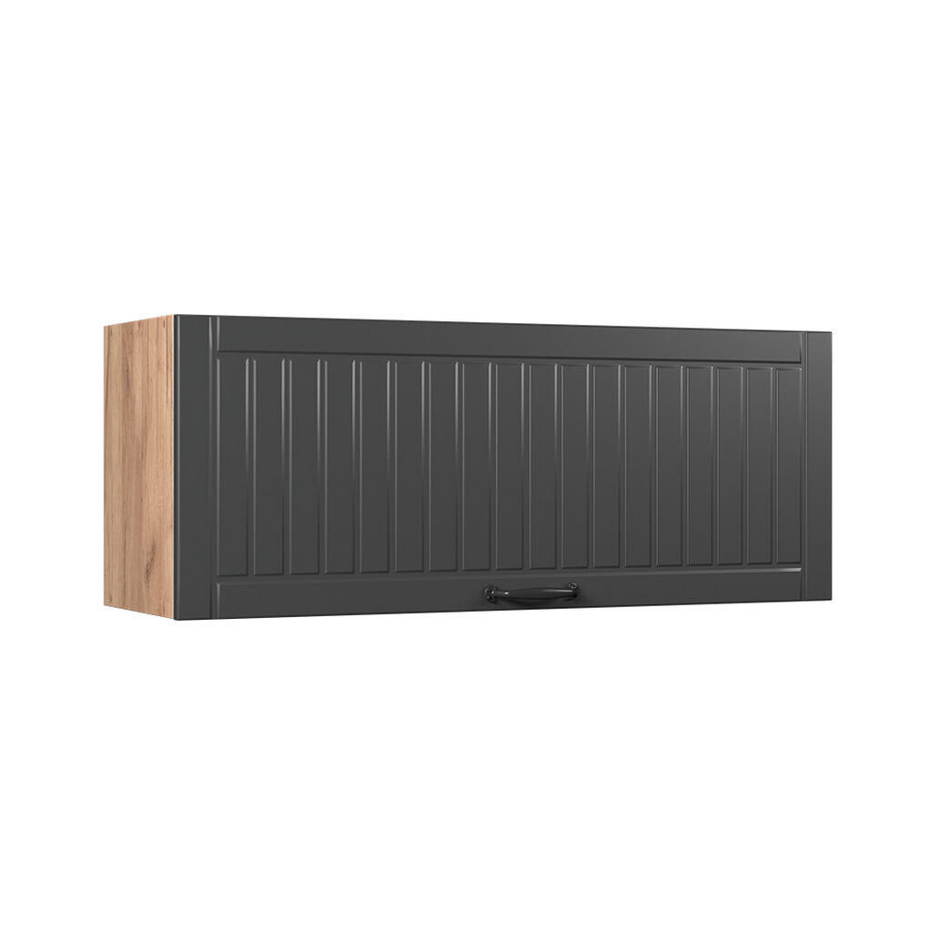 Vicco VĚŠÁK NA STĚNU Fame-Line, Tmavě šedá/Zlatý mocný dub, 100 cm