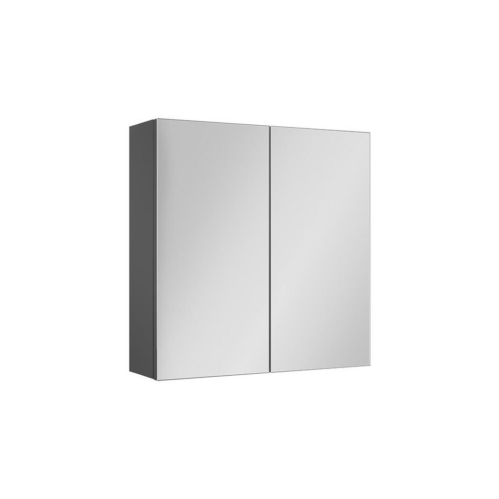 Vicco KOUPELNOVÁ ZRCADLOVÁ SKŘÍŇKA Lavia, Antracit, 60 x 60.2 cm
