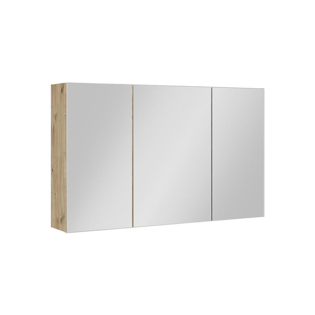 Vicco KOUPELNOVÁ ZRCADLOVÁ SKŘÍŇKA Lavia, Řemeslný dub, 100 x 60.2 cm