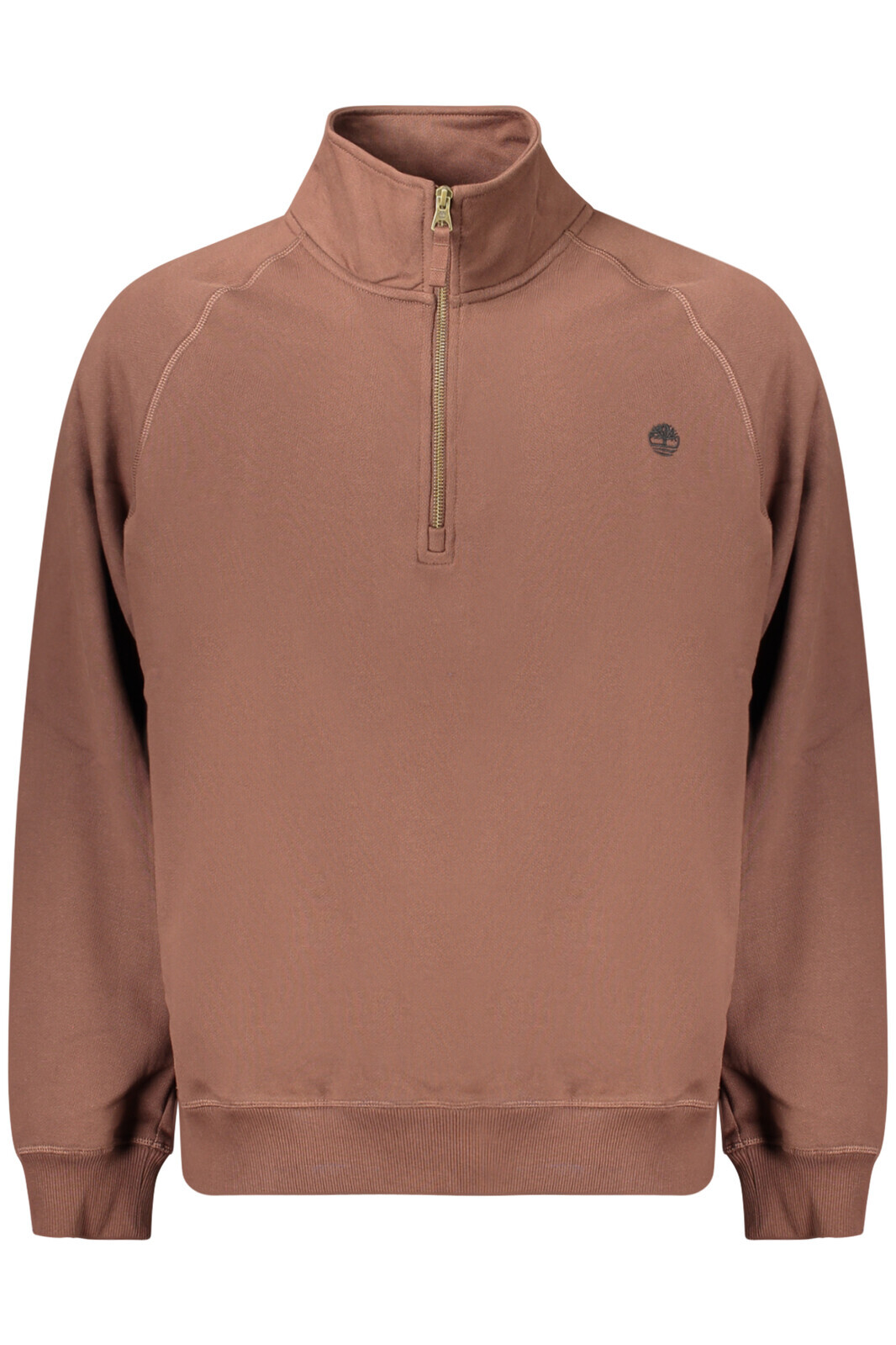 Pánská mikina Timberland na zip hnědá