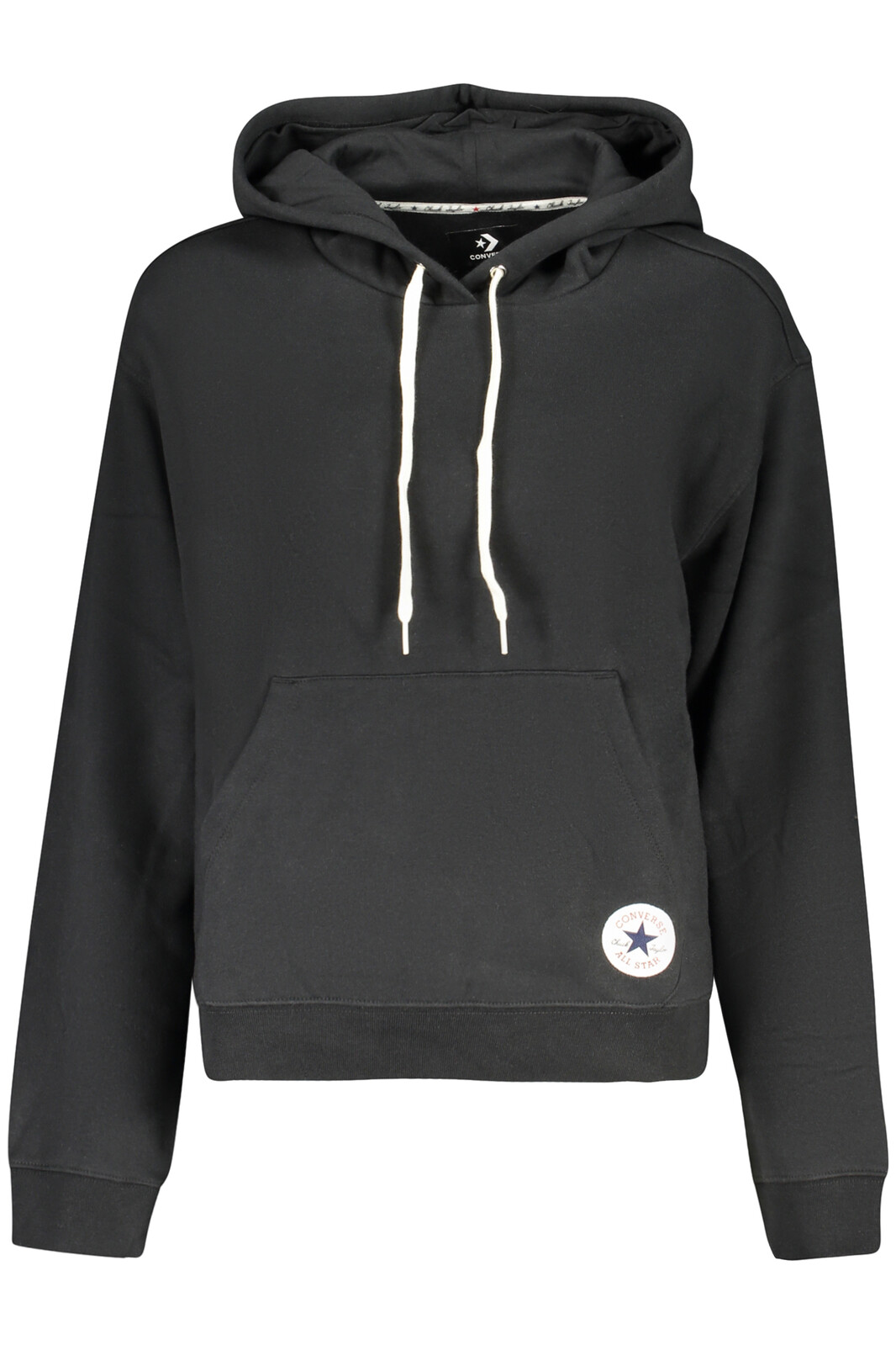 Dámská mikina Converse na zip, černá