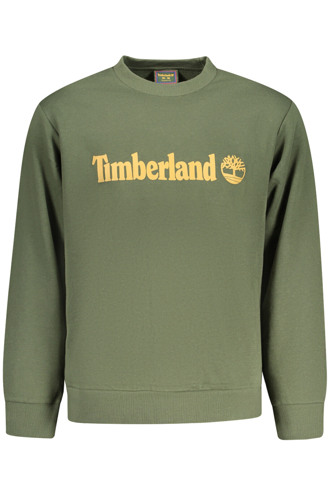 TIMBERLAND pánská mikina bez kapuce zelená