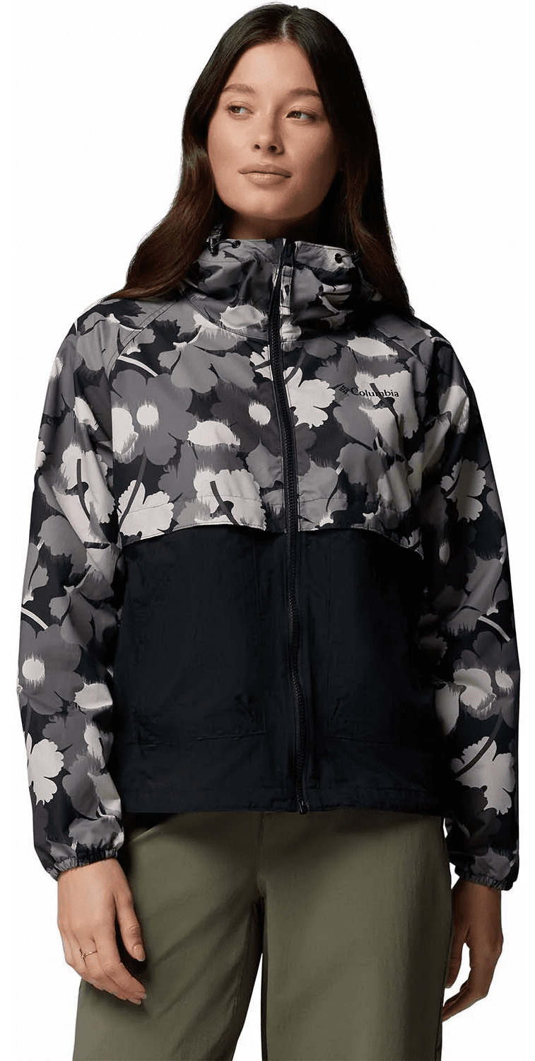 COLUMBIA Spire Valley Printed Windbreaker W Velikost: S