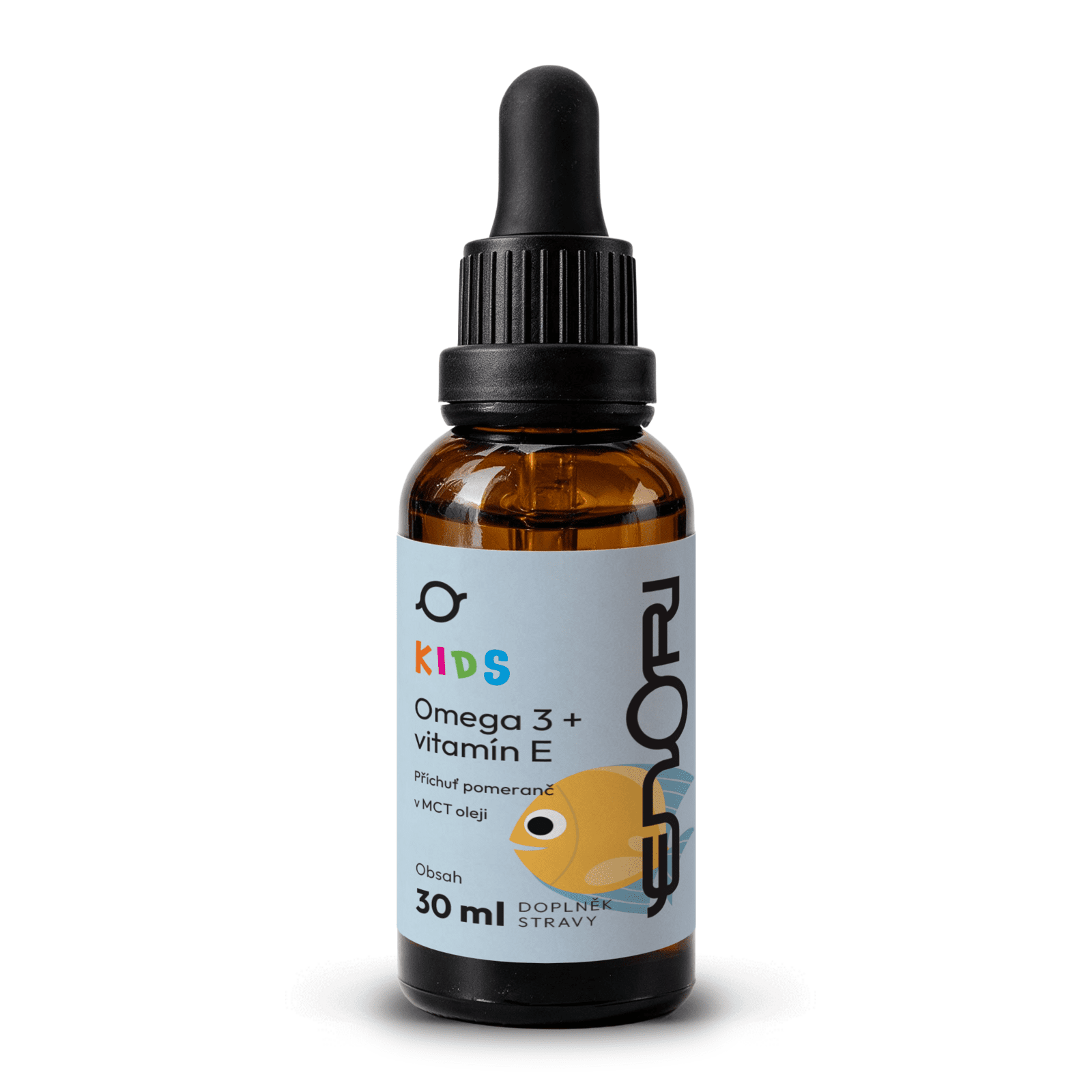 Enori Omega 3 + Vitamín E pro děti, 30 ml