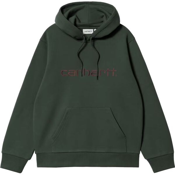 Mikina Carhartt Wip Hooded Carhartt - Zelená - L