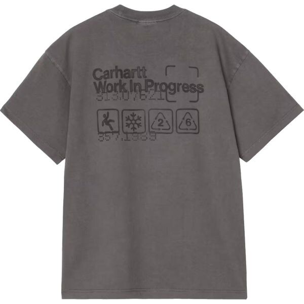 Triko Carhartt Wip Boxed S/S - Šedá - L