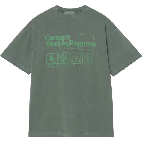 Triko Carhartt Wip Boxed S/S - Zelená - L
