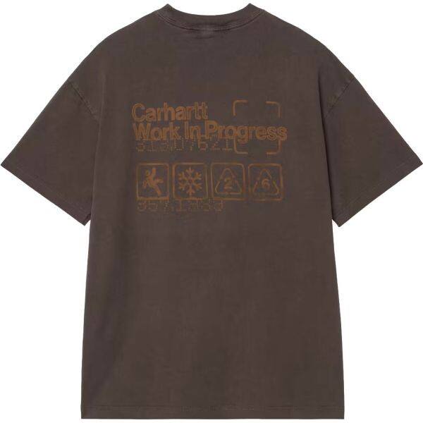 Triko Carhartt Wip Boxed S/S - Hnědá - L
