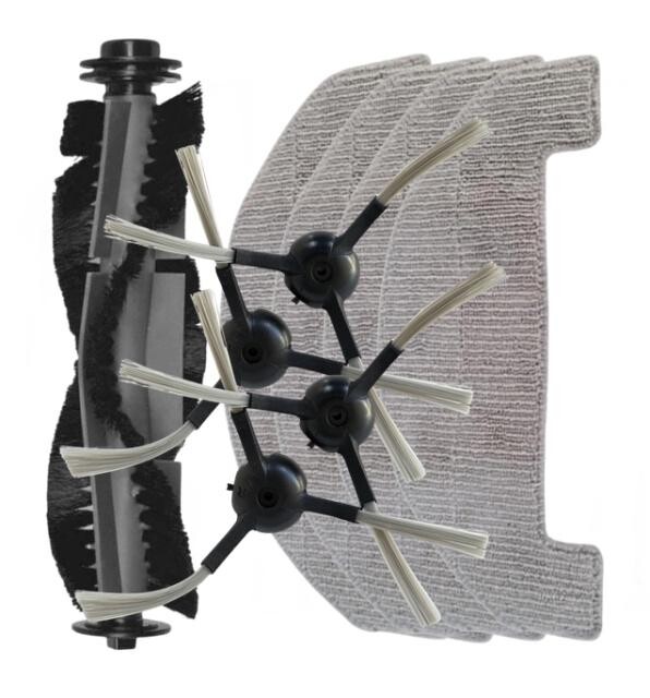 9ks Sada kartáčů a mopů pro SENCOR SRV 3150OR, SRV 3160TQ, SRV 4550WH