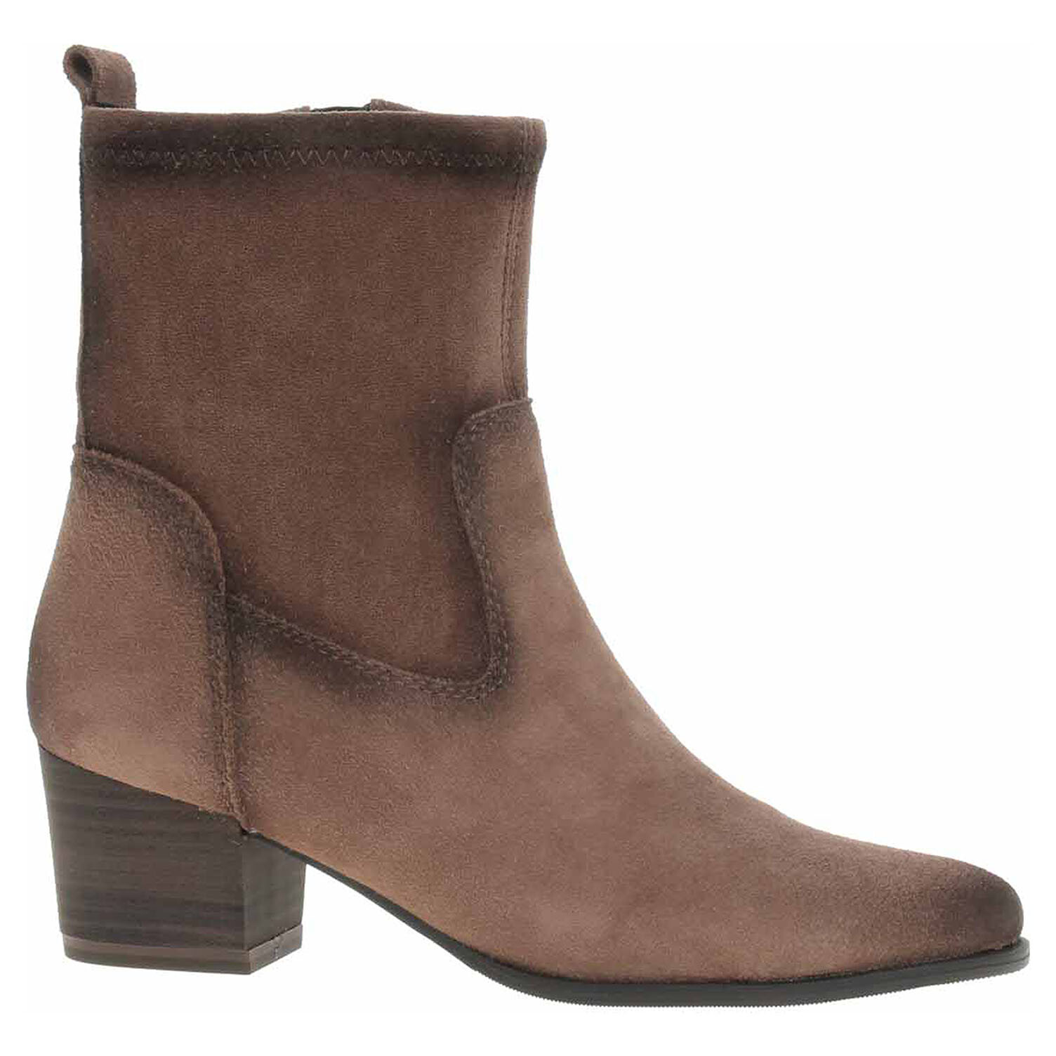 Ecco Dámské polokozačky Caprice 9-25302-47 taupe comb 22601462