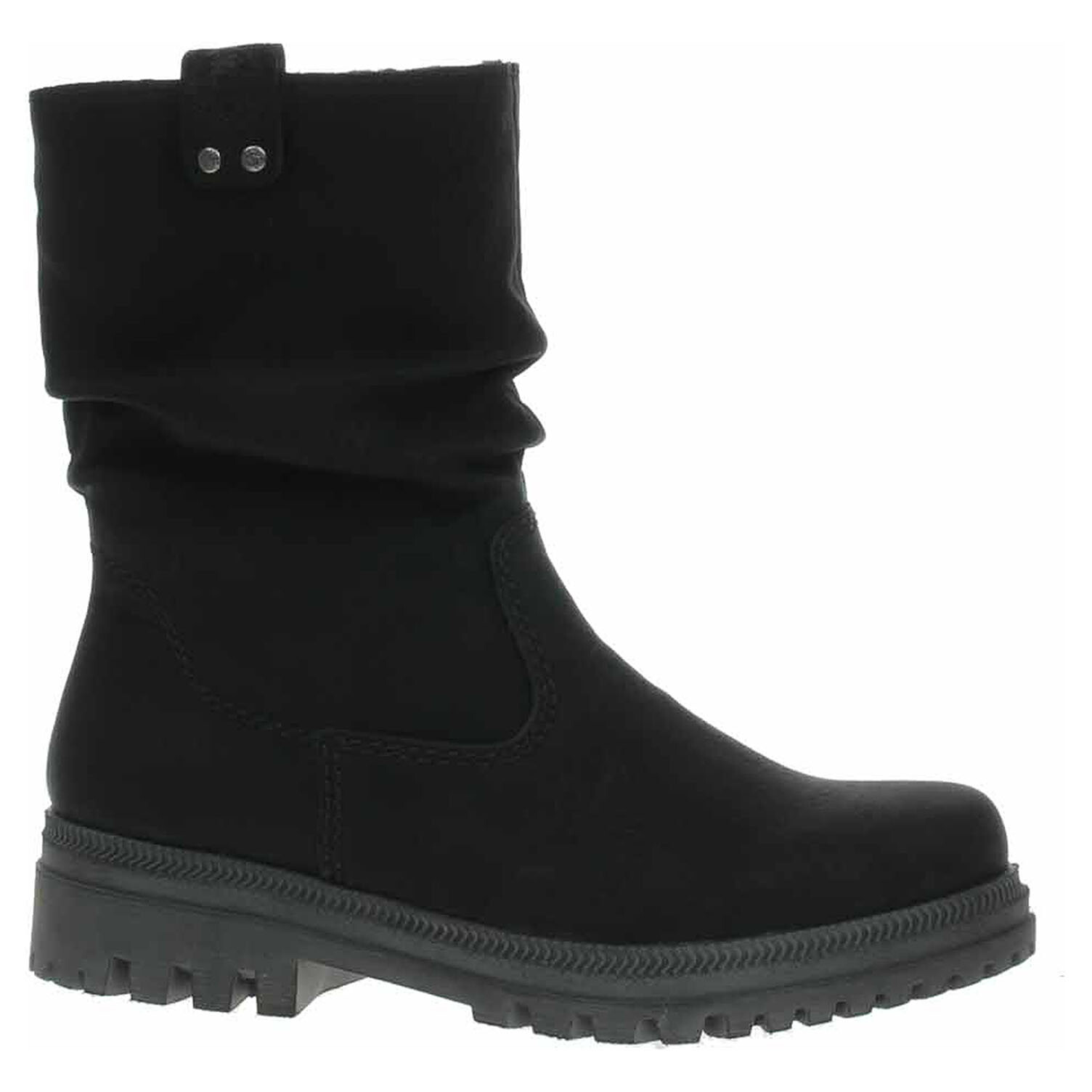 Ecco Dámské polokozačky Rieker Y7681-00 schwarz 22601478