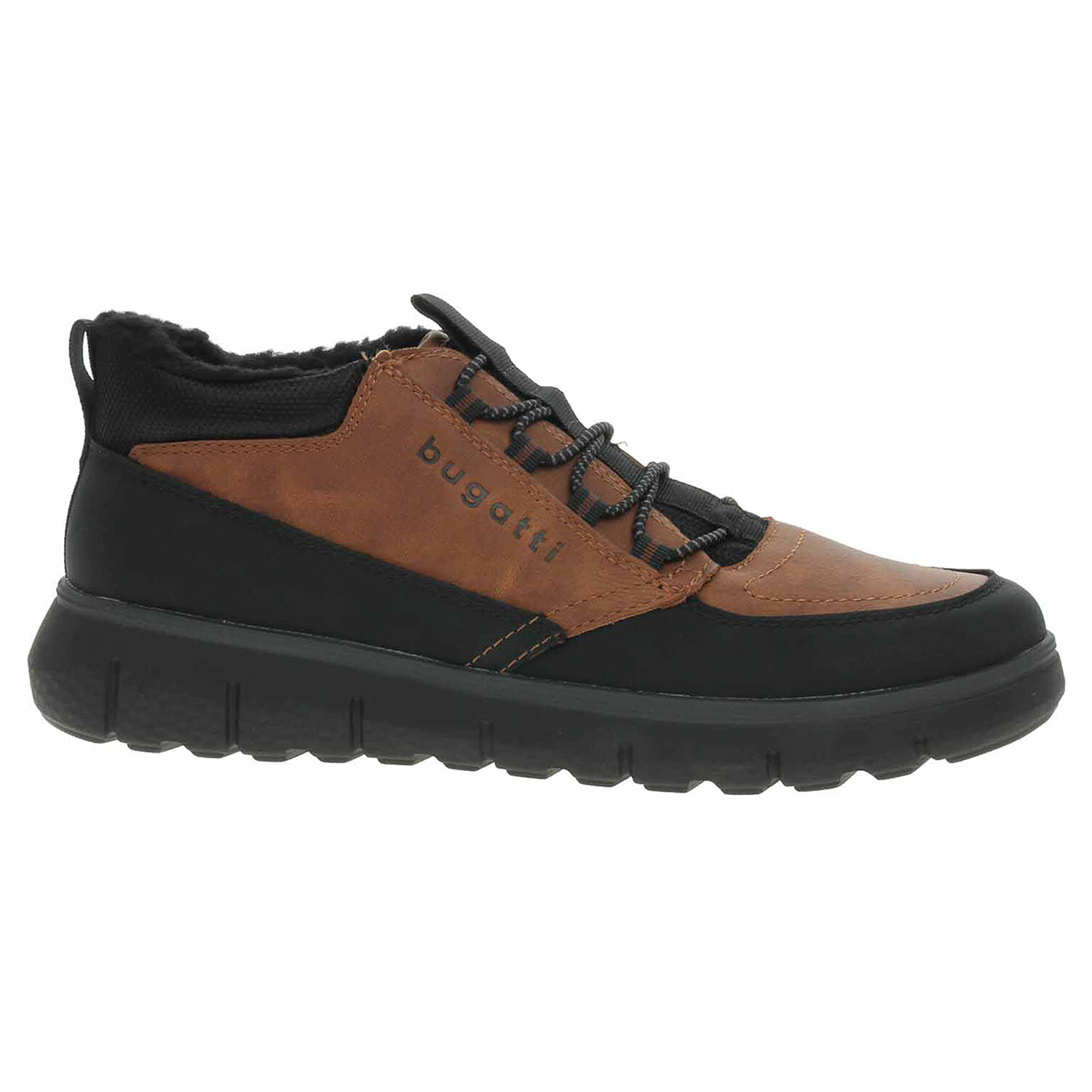 Ecco Pánská kotníková obuv Bugatti 335-ATN50-5969 brown-black 24300746