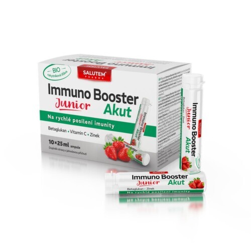 Immuno Booster Akut Junior jahoda 10x25ml