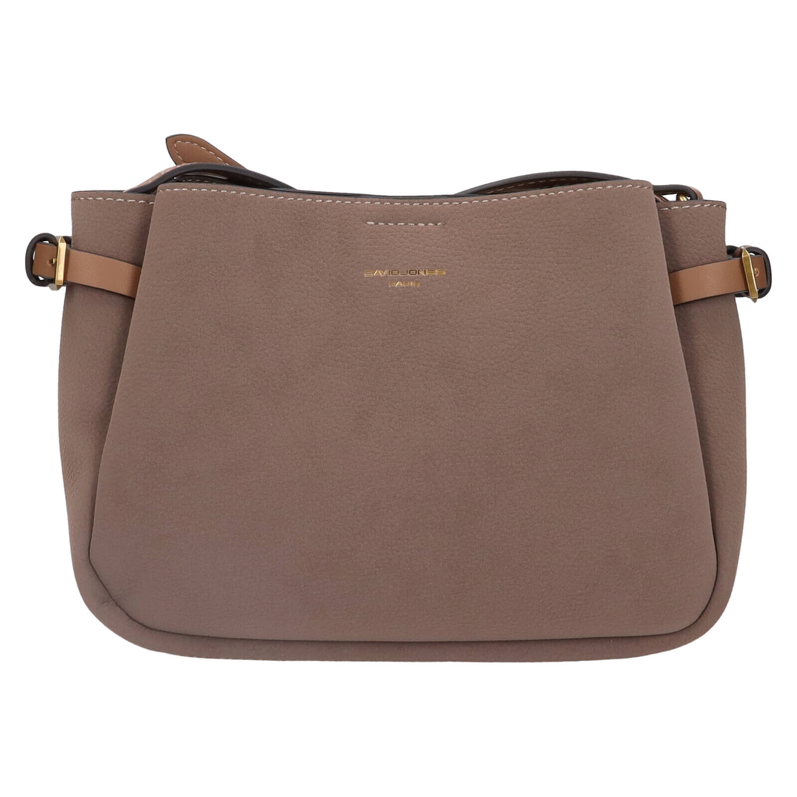 Dámská crossbody kabelka David Jones Sovea - béžovo-šedá
