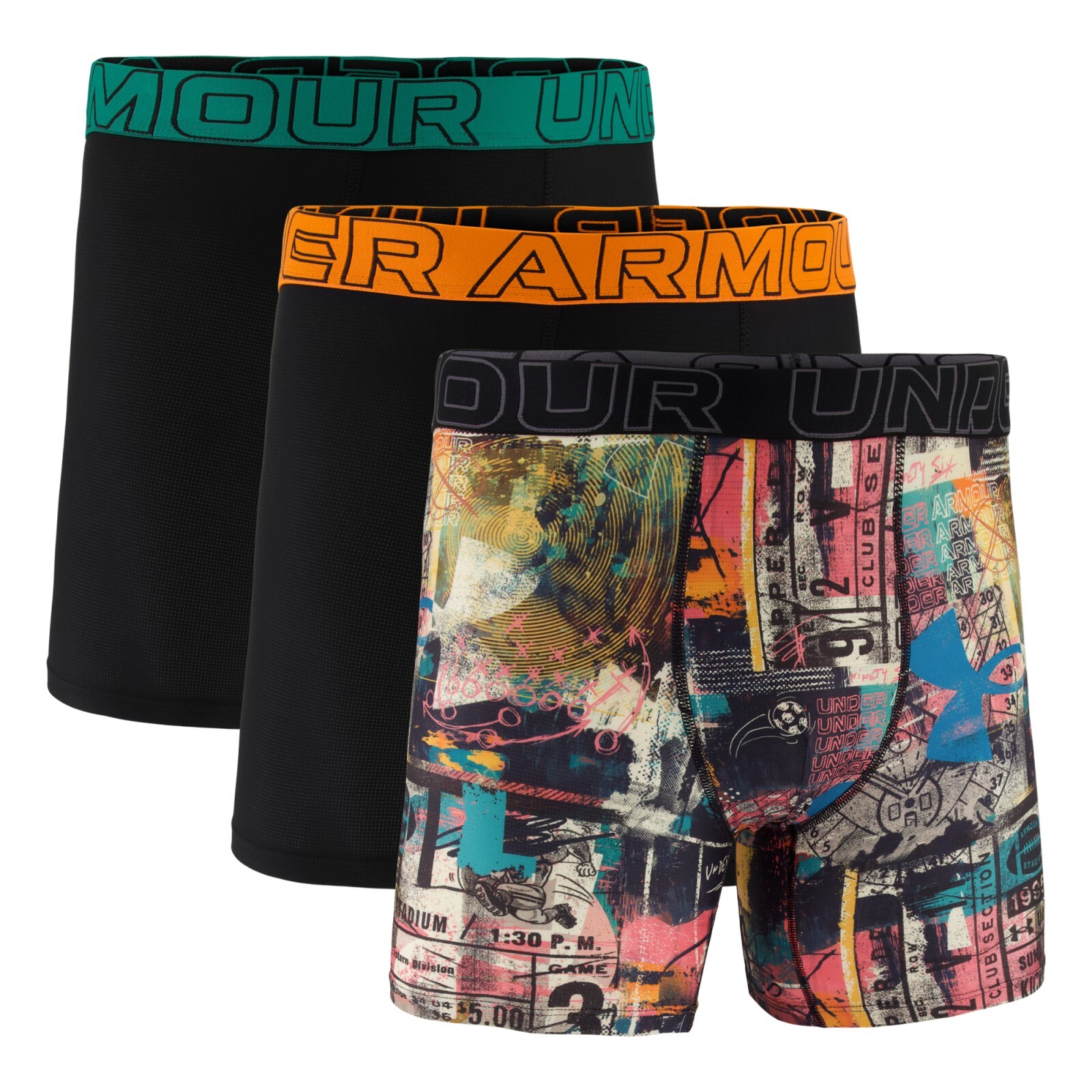 Under Armour Perf Tech Mesh - Graphic - 3pk LG