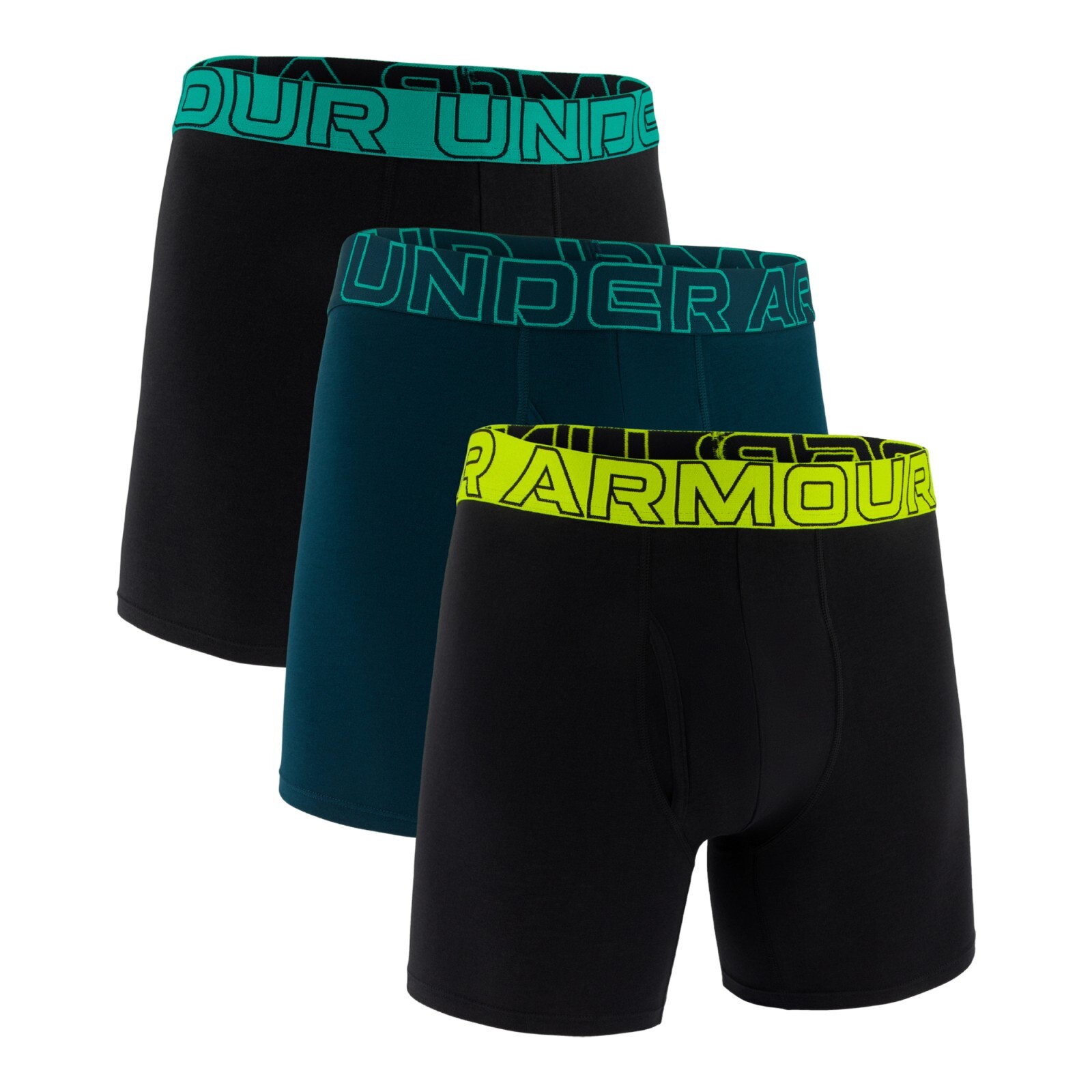 Under Armour Performance Cotton - Solid 6 - 3pk MD