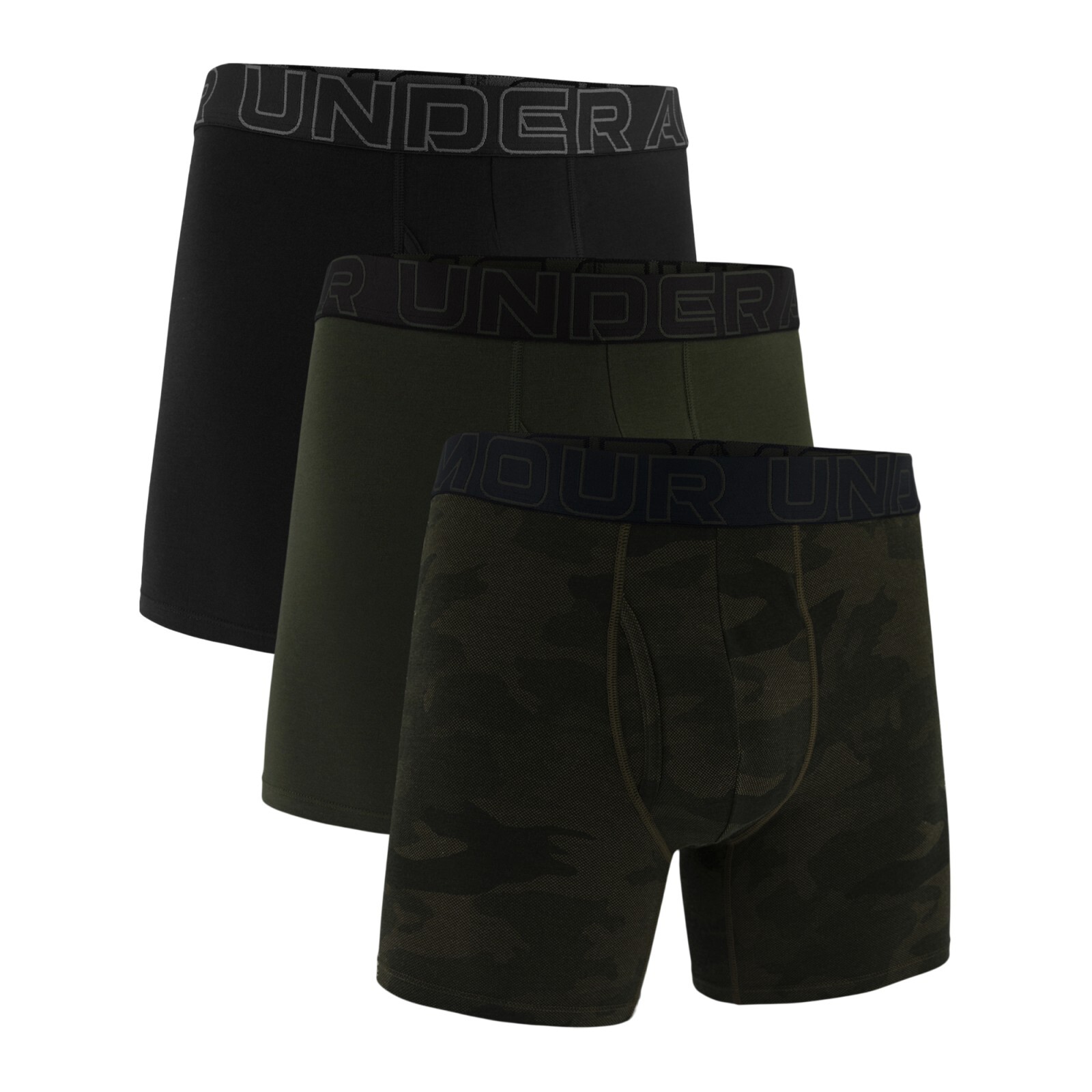 Under Armour Performance Cotton - Print 6in - 3pk MD