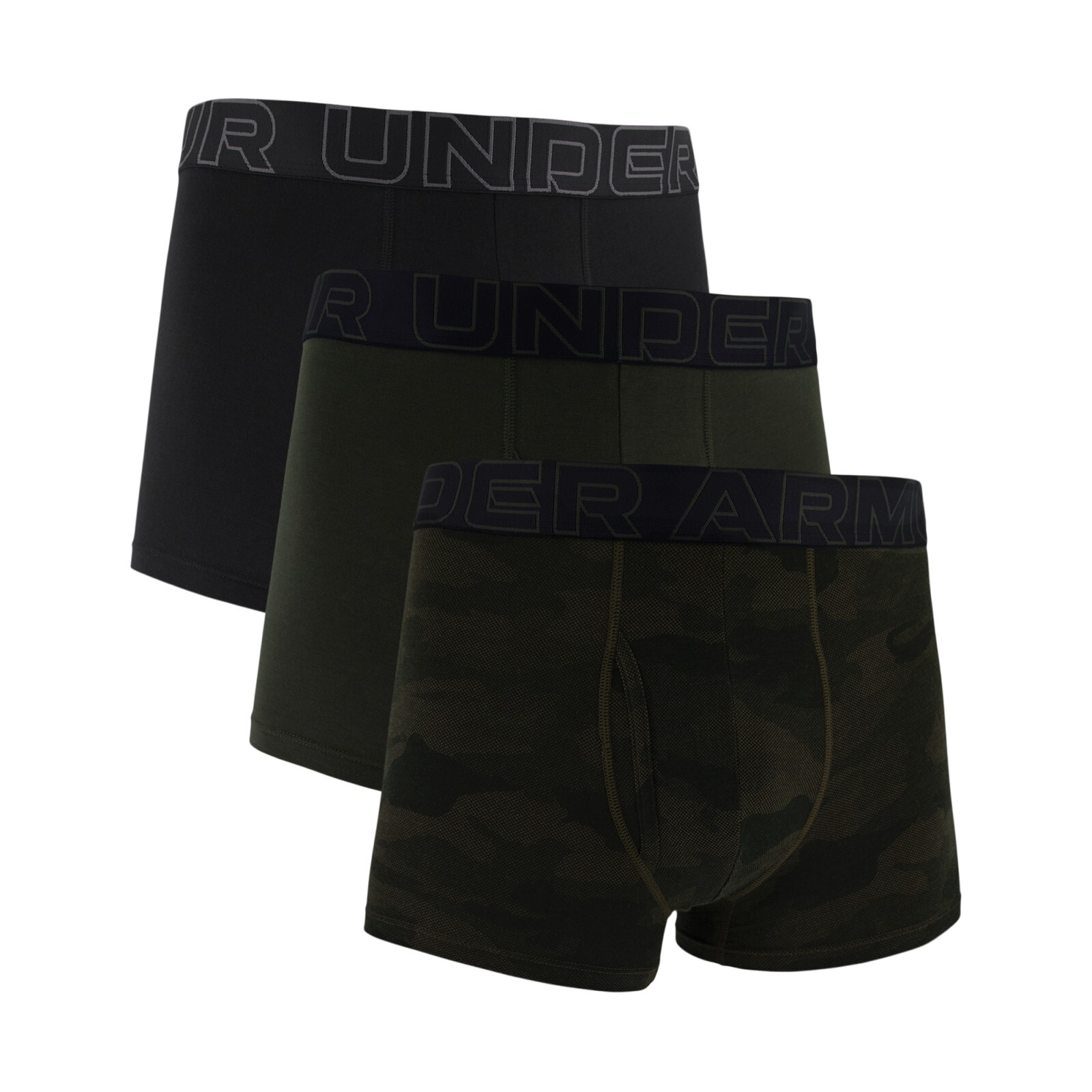 Under Armour Performance Cotton - Print 3in - 3pk LG