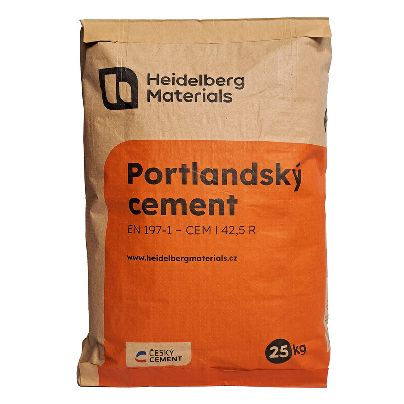 Cement portlandský Heidelberg Materials CEM I 42,5 R 25 kg