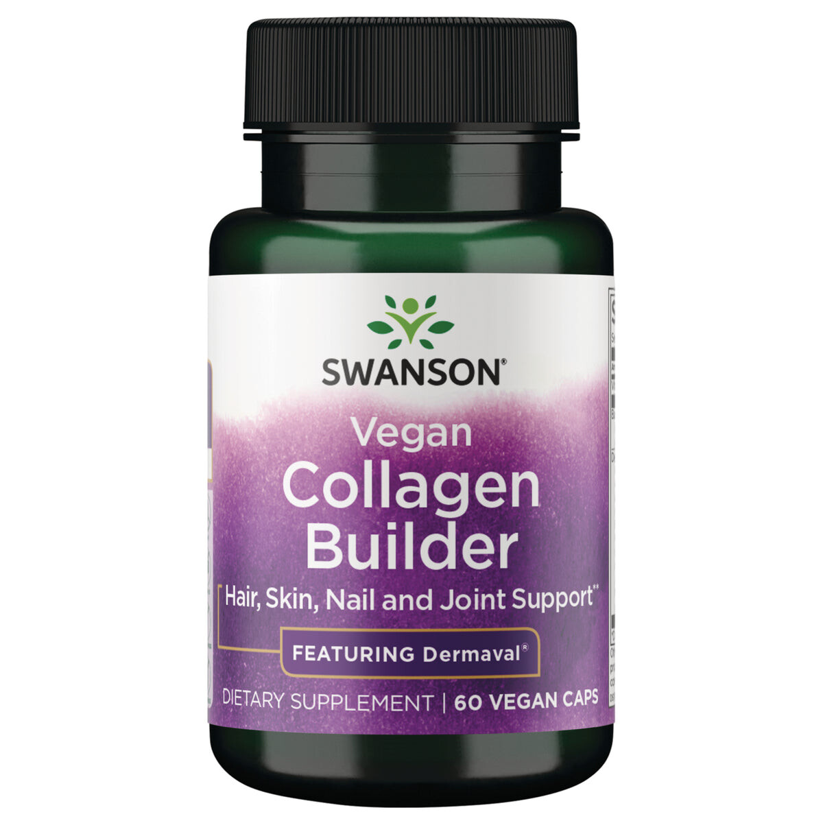Swanson Vegan Collagen Builder, 60 rostlinných kapslí