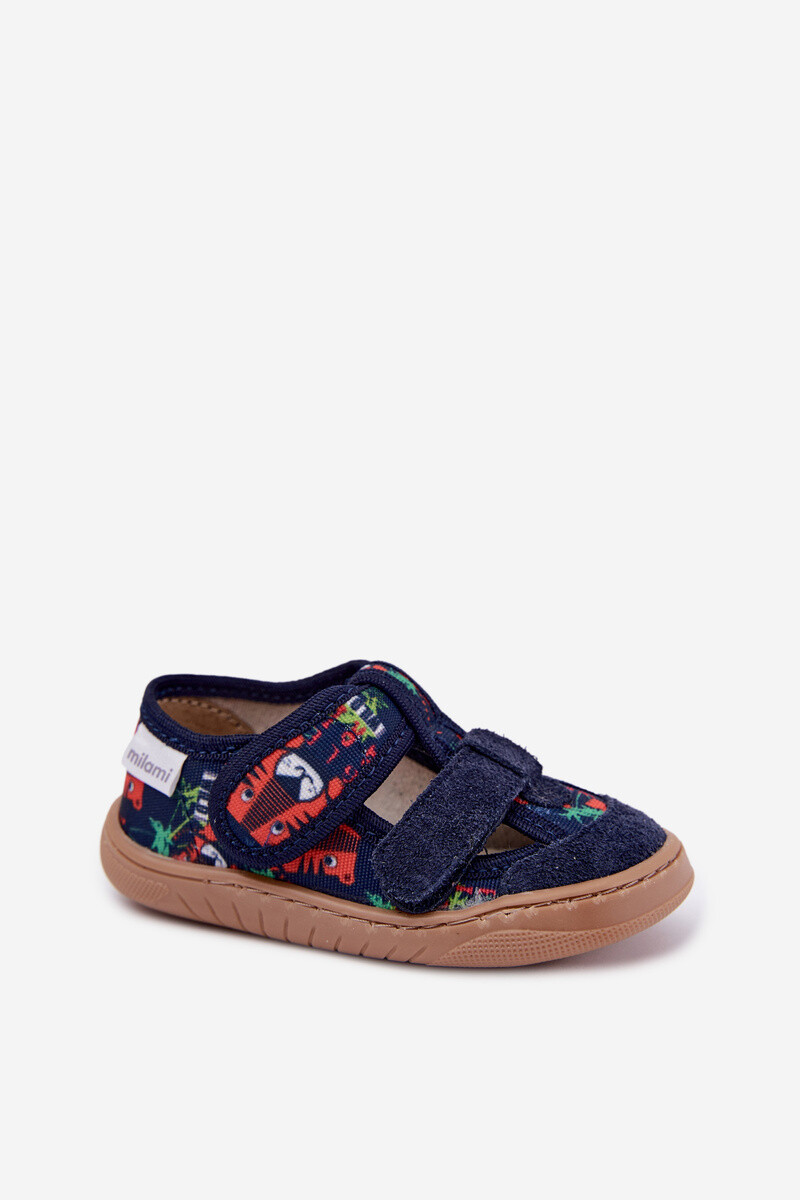 Dětské barefoot pantofle Milami Jungle