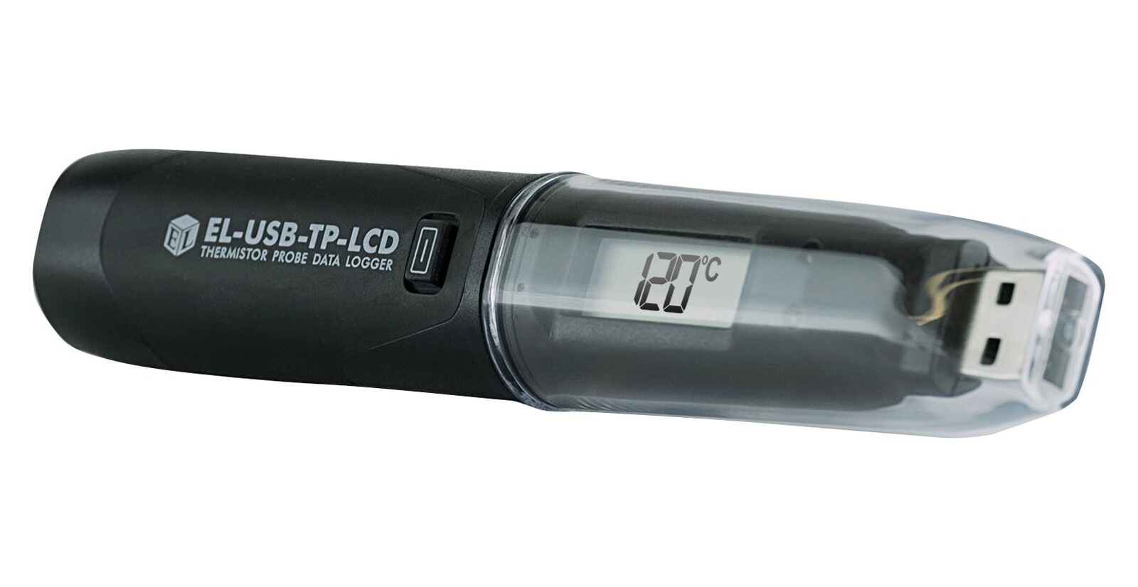 Lascar El-Usb-Tp-Lcd+ Data Logger, Temperature Probe, 1Ch, Usb