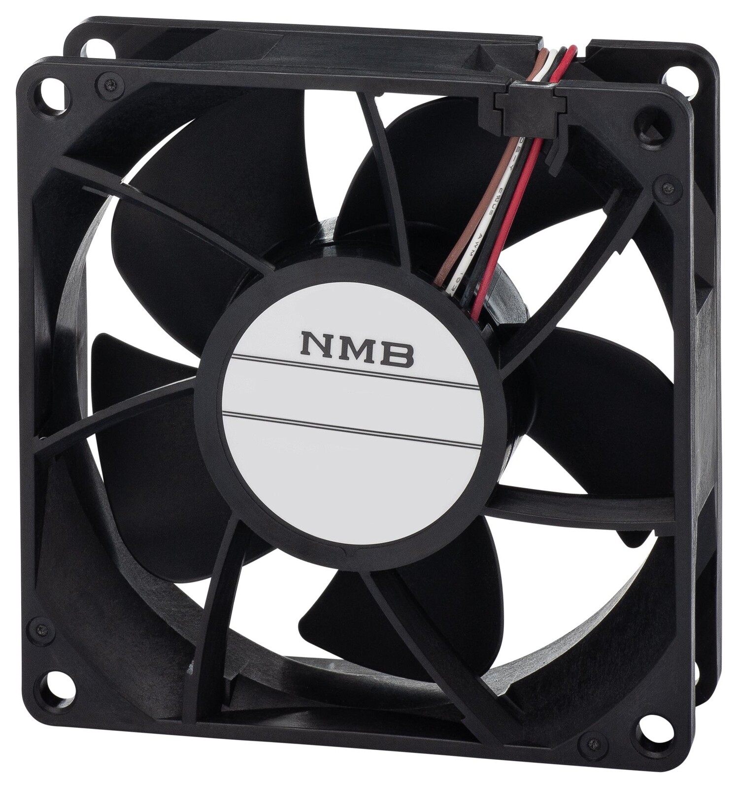 Nmb Technologies 08025Da-12N-Eu-02. Axial Fan, 0.22A, 2.64W, 12V, 80X25.4Mm