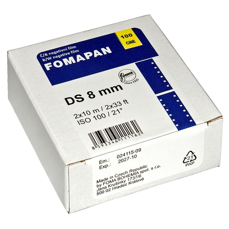 FOMAPAN 100 Cine DS 8 mm/10 m