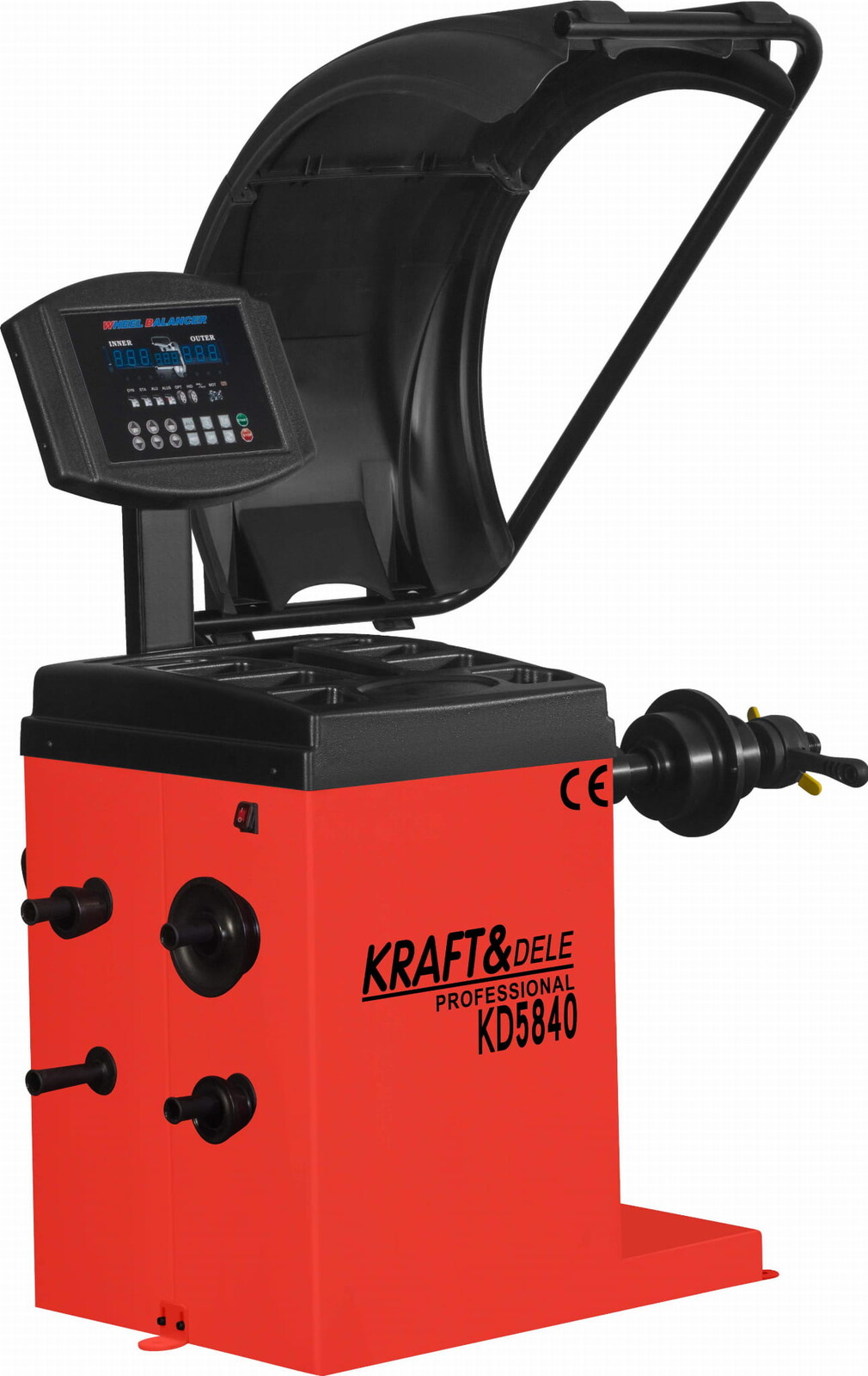 KRAFT&DELE Automatická vyvažovačka kol 230 V KD5840