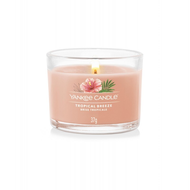 Yankee Candle Votivní svíčka ve skle Tropical Breeze 37 g
