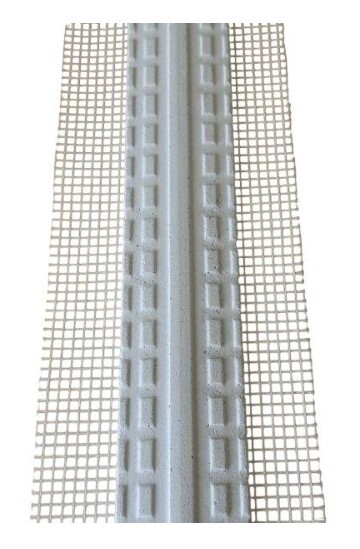 Keramická vyrovnávací omítací lišta SILATERM SILAPOR, 1150 mm, bílá, 5 ks