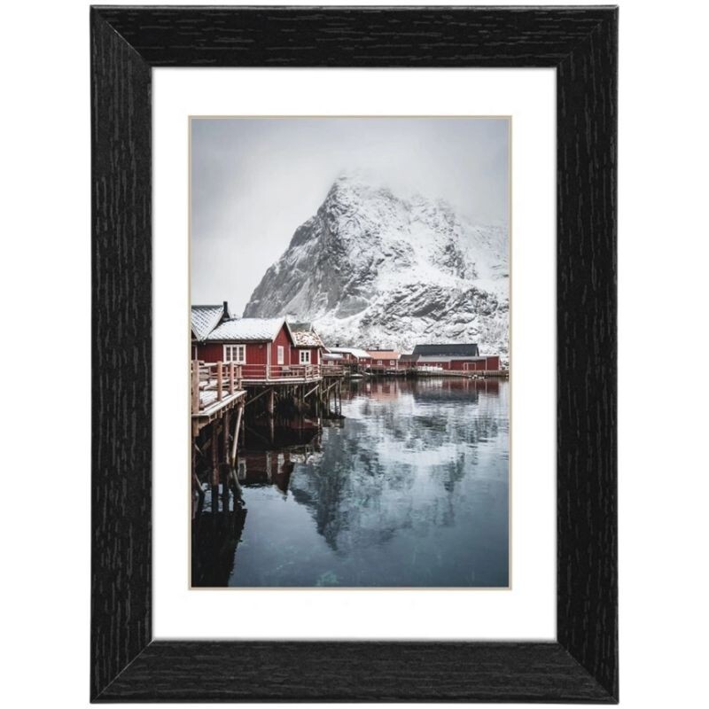 HAMA OSLO rám 10x15 s paspartou7x10, černá