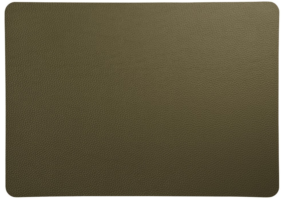 Kožené prostírání 33x46 cm ASA Selection - rough olive