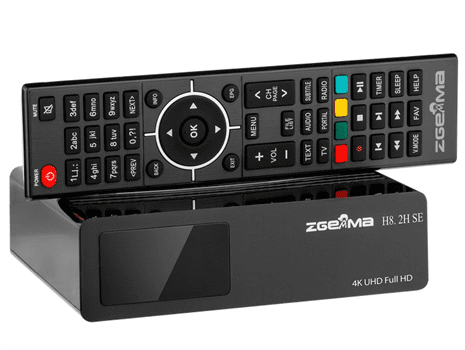 ZGEMMA H8SE Combo DVB-S2/T2/C 4K CA Enigma2 H.265 HEVC, WiFi