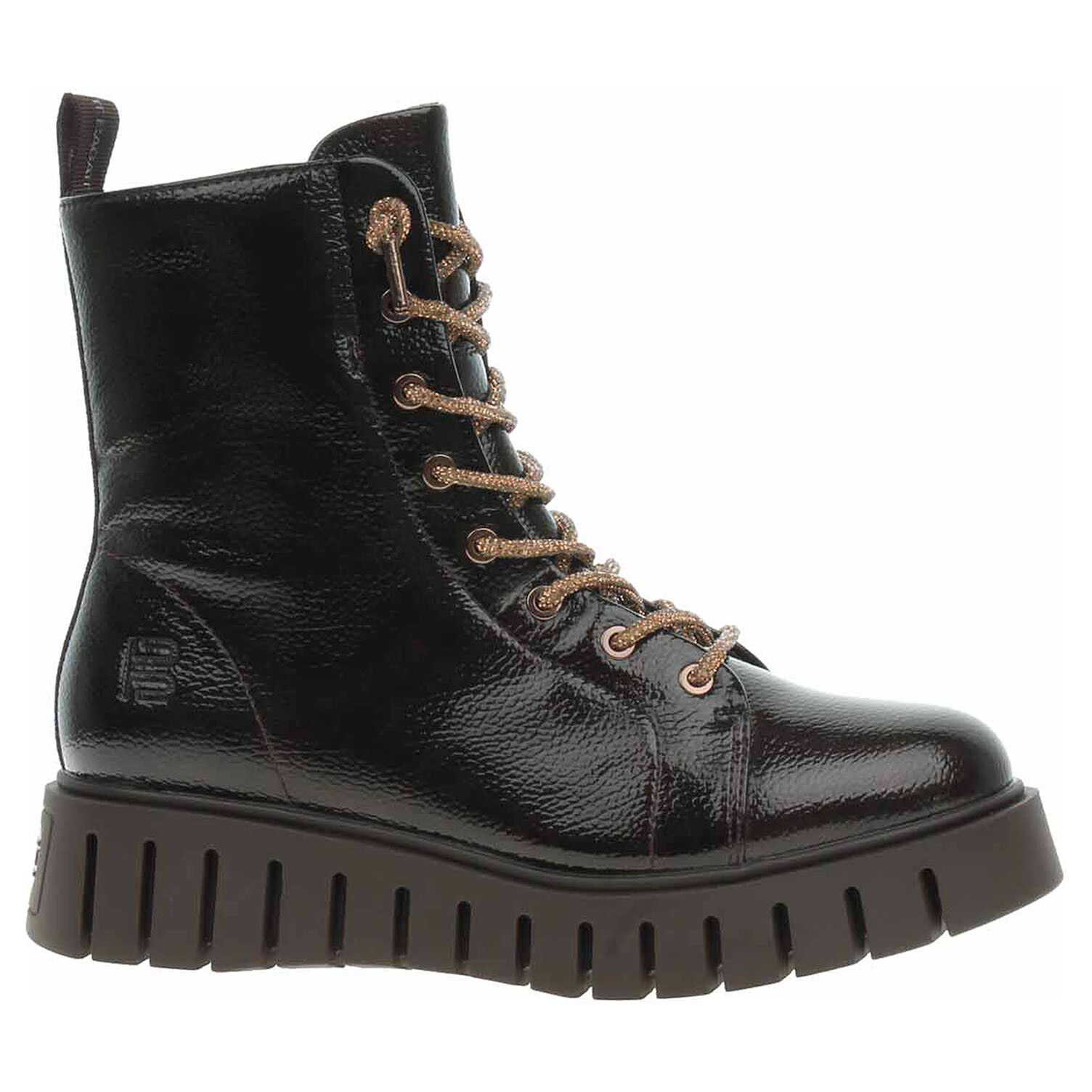 Ecco Dámská kotníková obuv Bagatt D31-AO137-5700 dk.brown-metalics 22401450