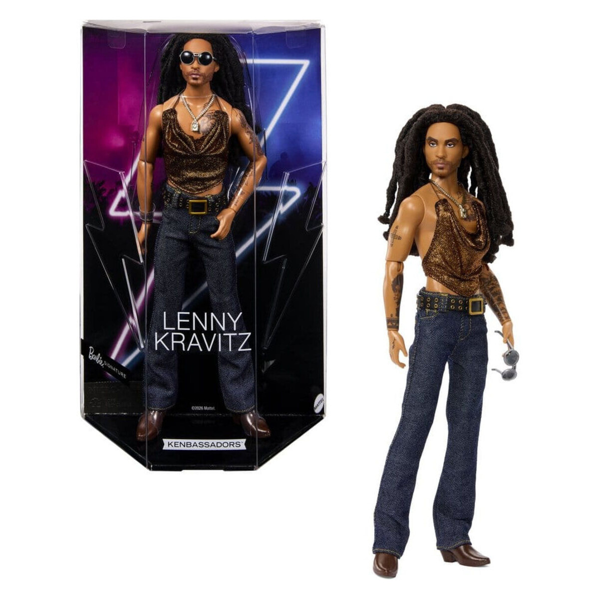 panenka Barbie Signature Doll Kenbassadors: Lenny Kravitz