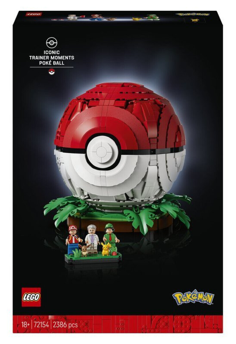 LEGO® Pokémon™ 72154 Pokébal: Kultovní Trenérské okamžiky