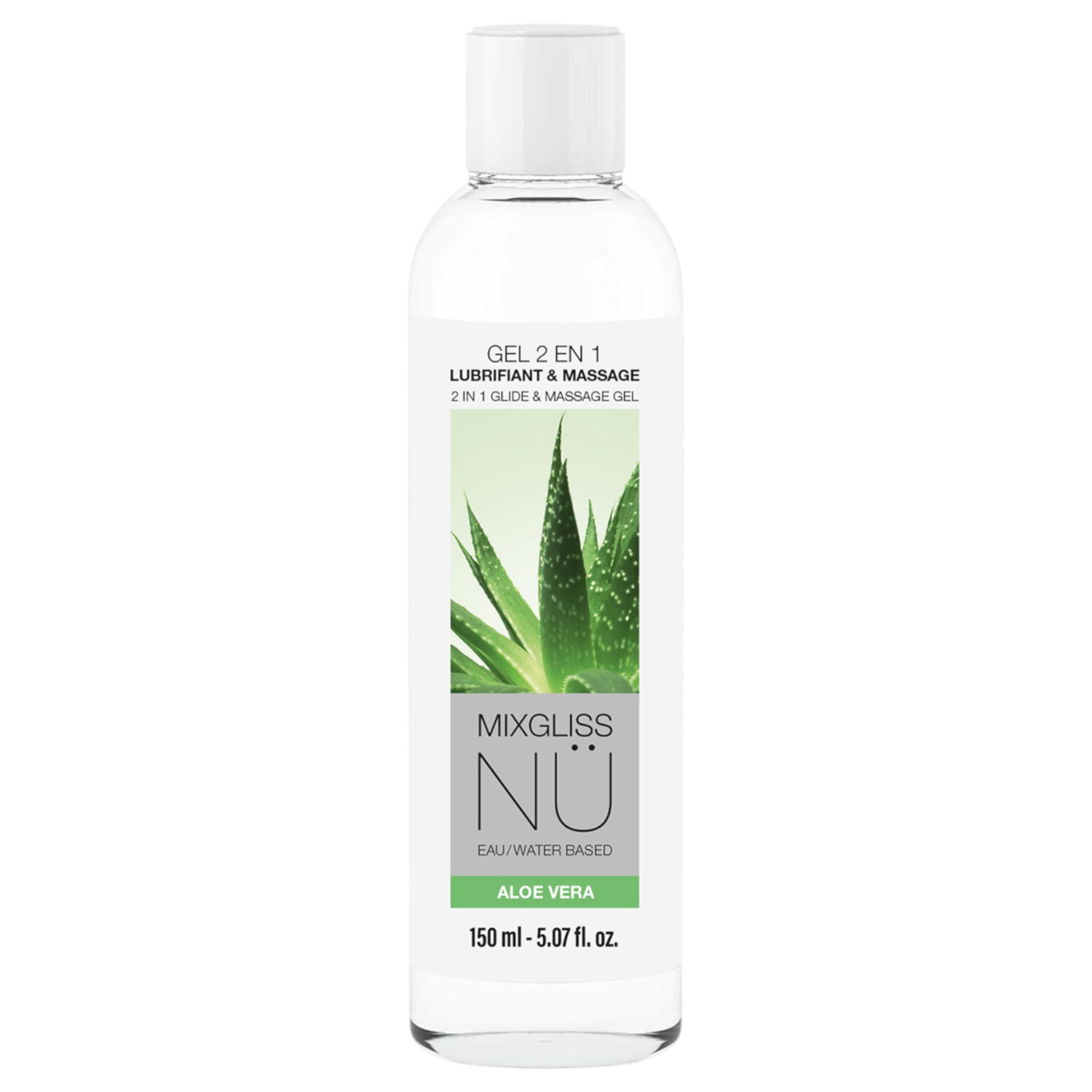 Mixgliss Nu Aloe Vera - nuru masážní gel a lubrikant (150 ml)
