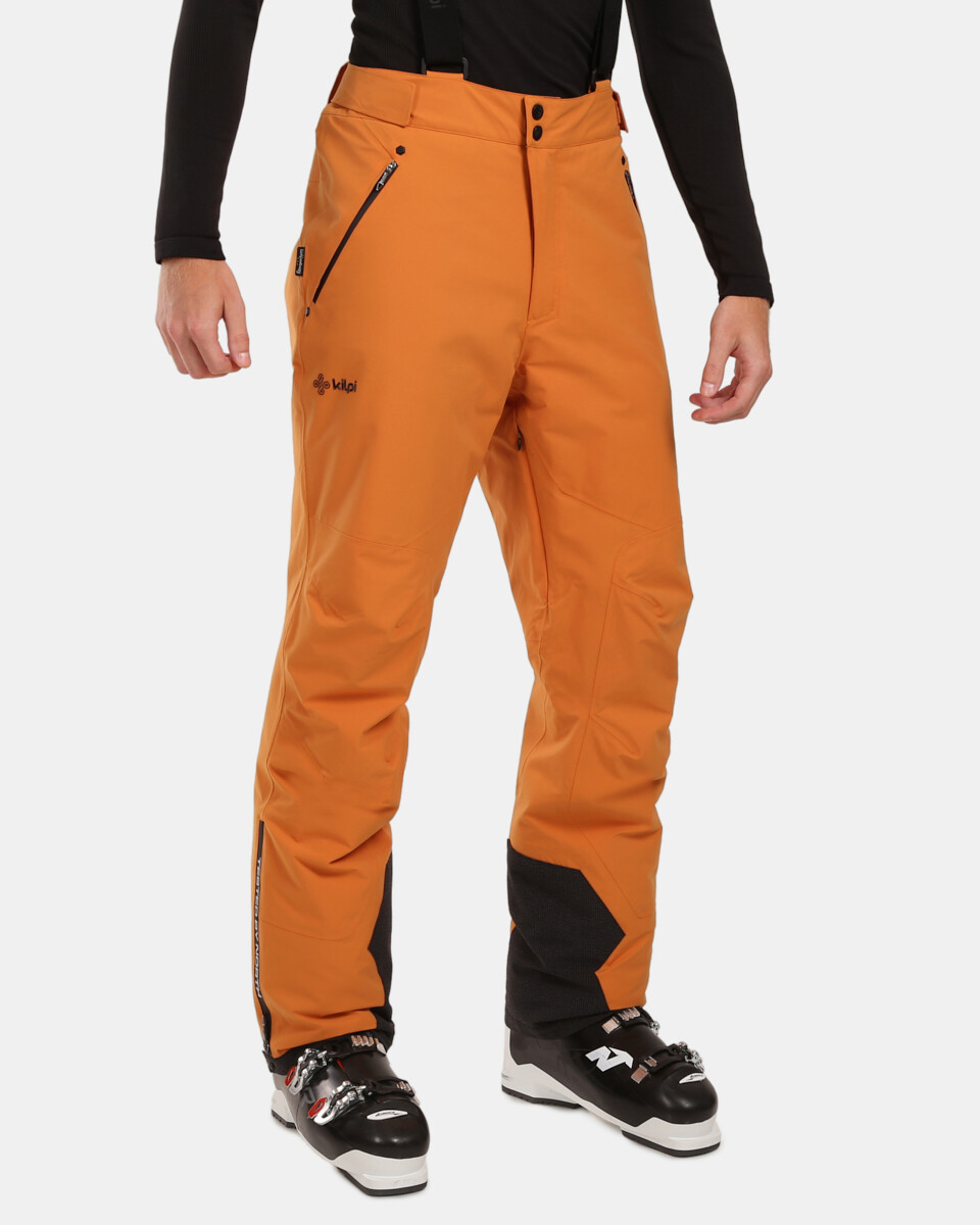 Pánské lyžařské kalhoty kilpi methone-m oranžová 3xl