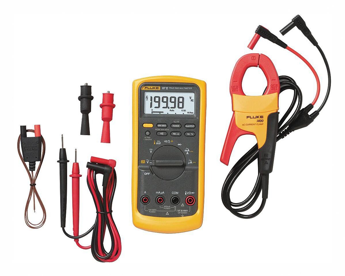 Fluke Electronics Fluke-87V/imsk Industrial Multimeter Service Combo Kit