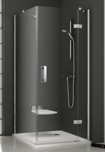 RAVAK Sprchové dveře SMARTLINE SMSD2 100 (B) Pravá chrom+transparent