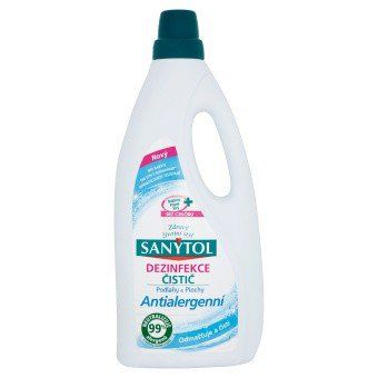 Sanytol Dezinfekce čistič podlahy & plochy antialergenní