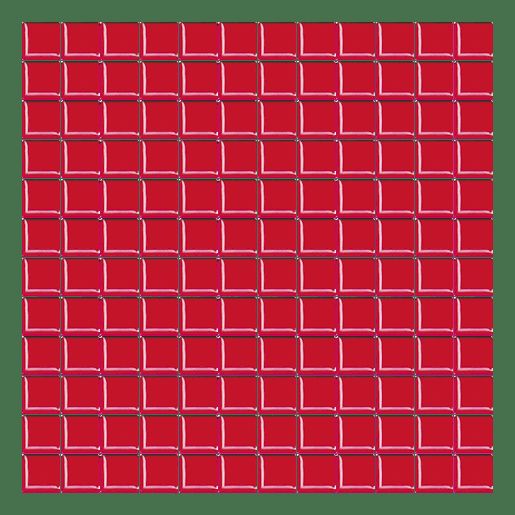 Mozaika 2,5x2,5 cm Premium Mosaic 31,8x31,8 cm červená MOS25RE